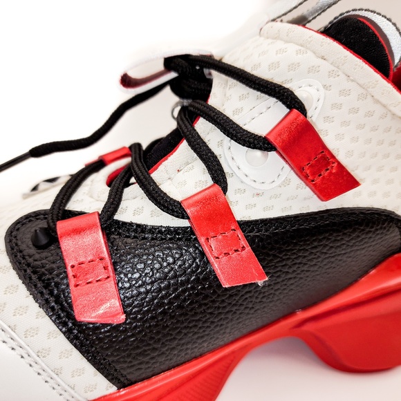 Christian Louboutin Red Runner Designer Sneakers Shoes EU 42.5 - Picture 10 of 12